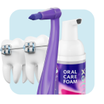 Уход за брэкетами SPLAT