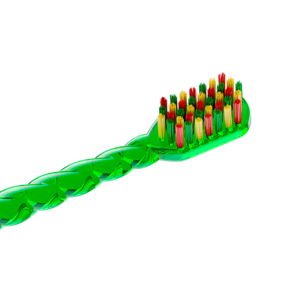 Детская зубная щётка SPLAT® JUICY LAB “Магия единорога” от 6 лет, мягкая, прозрачная/бирюзовая — изображение 2