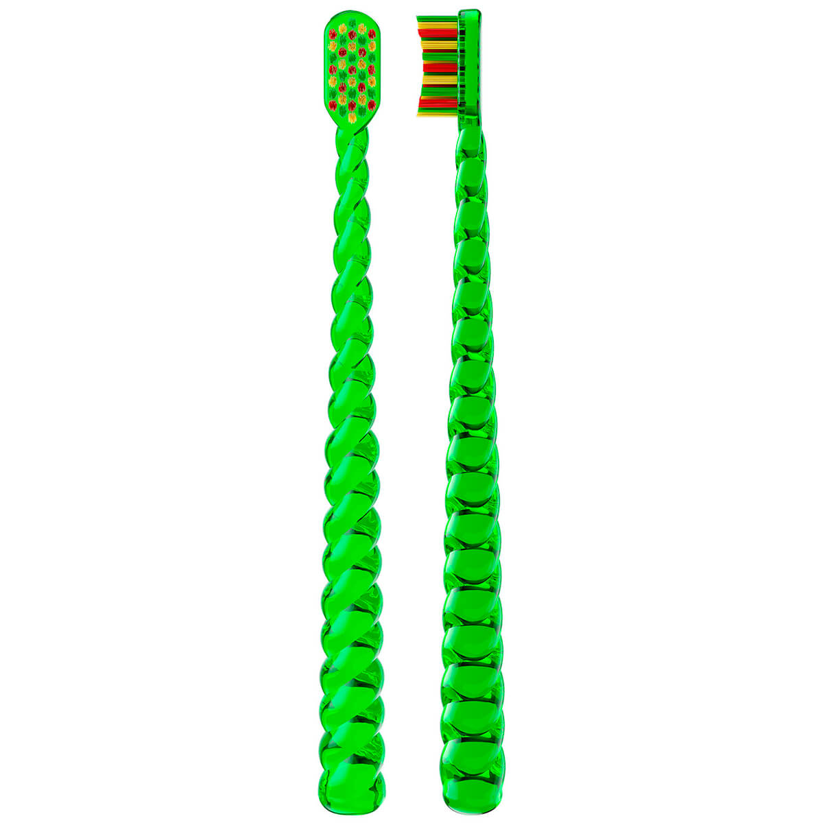 Детская зубная щётка SPLAT® JUICY LAB “Магия единорога” от 6 лет, мягкая, прозрачная/бирюзовая — изображение 3