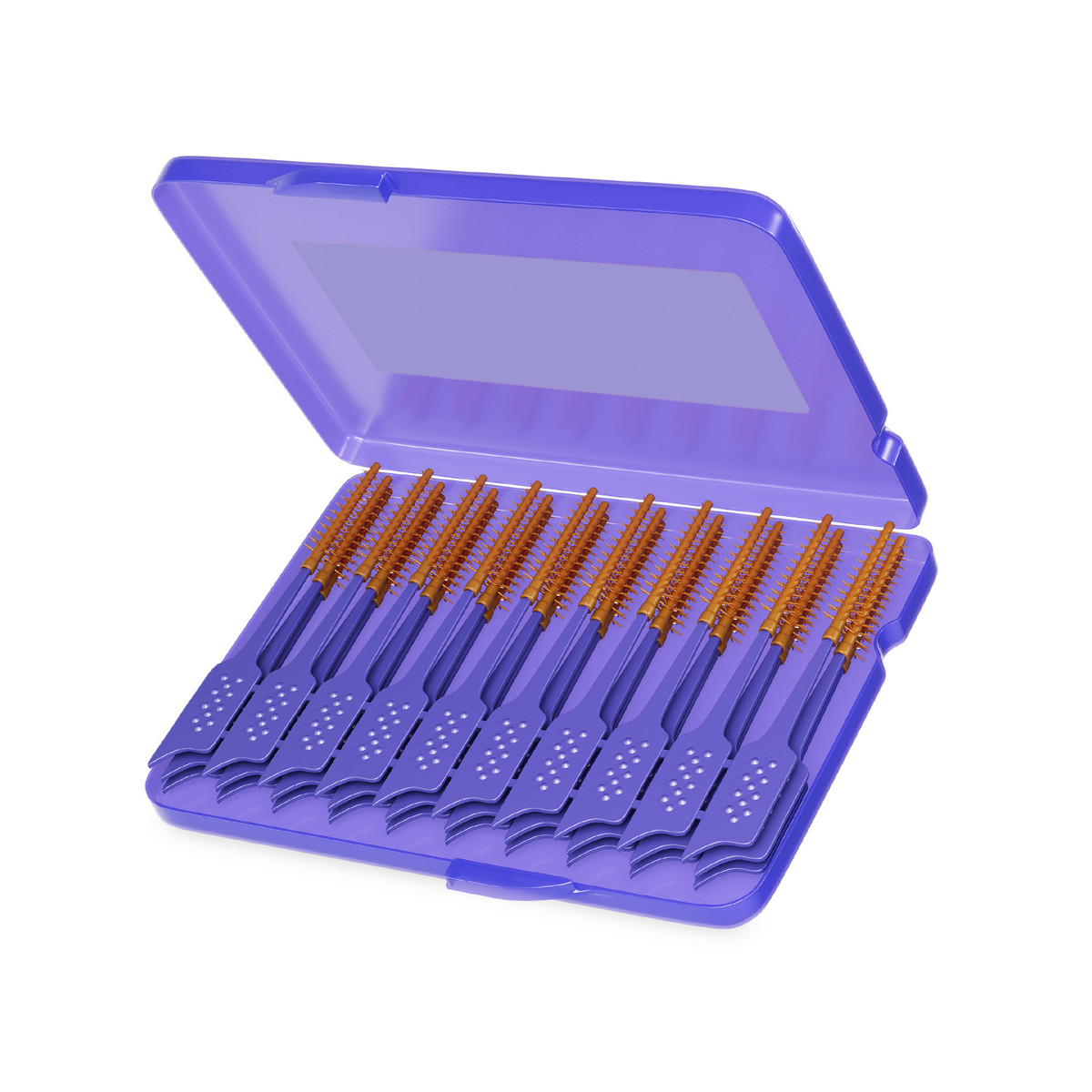 Межзубный ершик SPLAT SMILEX ORTHO+ с эластичным кончиком со вкусом мяты. Размер S. Мягкий, 30 шт — изображение 2