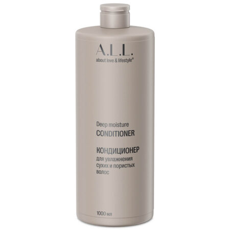 A.L.L. Deep moisture conditioner. Кондиционер для увлажнения сухих и пористых волос. 1000 мл