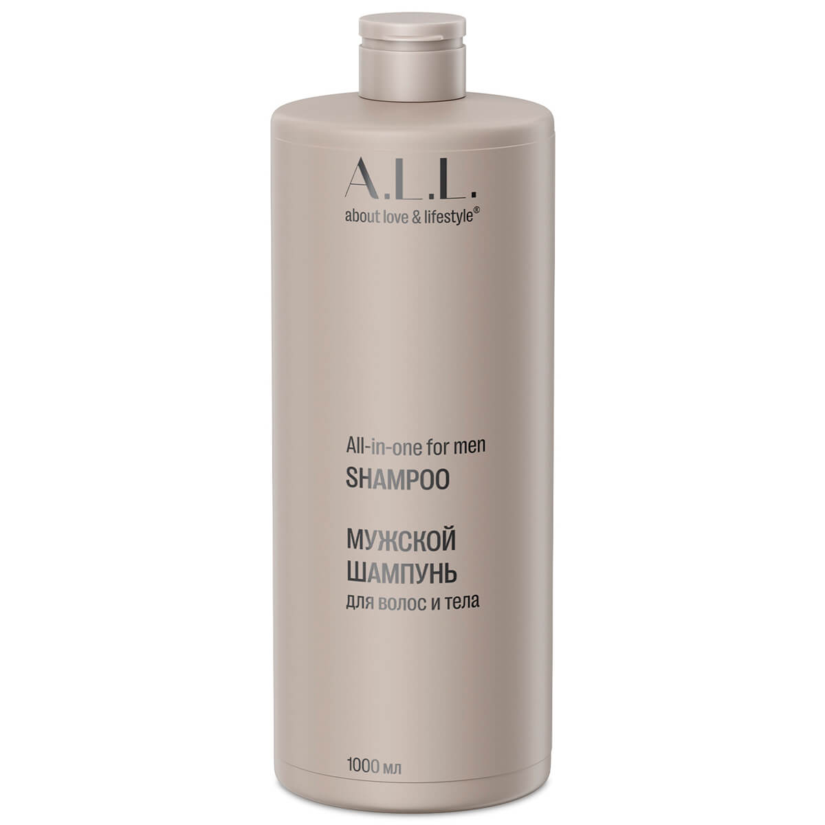 A.L.L. All-in-one for men shampoo. Мужской шампунь для волос и тела. 1000 мл
