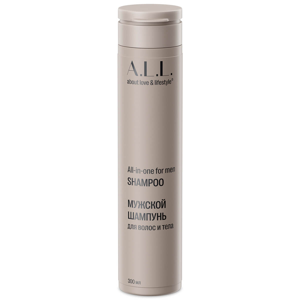 A.L.L. All-in-one for men shampoo. Мужской шампунь для волос и тела. 300 мл — изображение 2