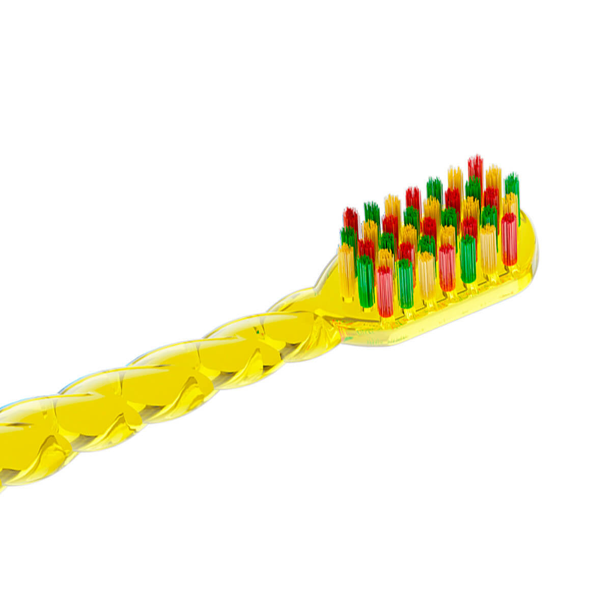 Детская зубная щётка SPLAT® JUICY LAB “Магия единорога” от 6 лет, мягкая, прозрачная/желтая — изображение 2
