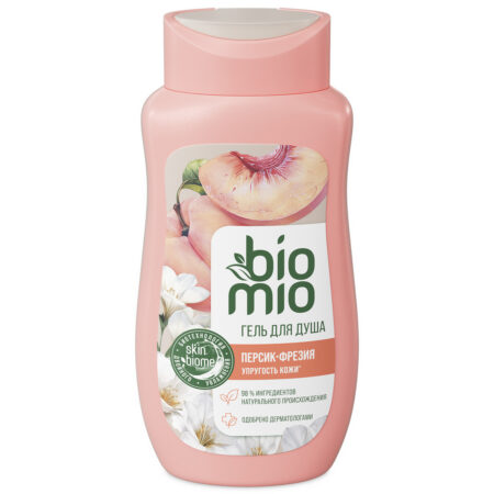 Натуральный гель для душа BioMio® BIO SHOWER GEL с маслом персика, 250 мл