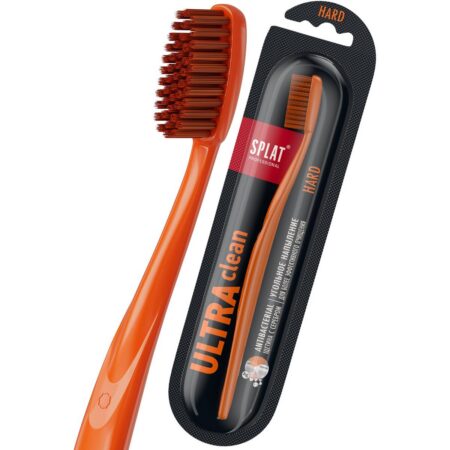 Зубная щётка SPLAT® Professional ULTRA CLEAN Hard, жесткая, оранжевая