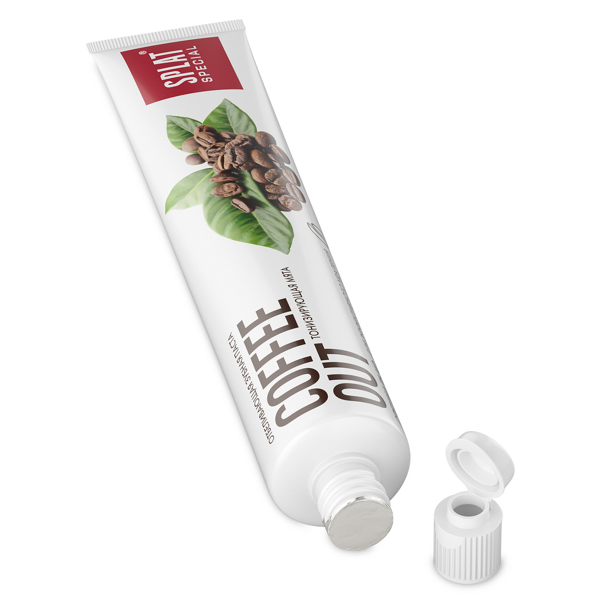 Зубная паста для курильщиков SPLAT® Special COFFEE OUT удаление налета от кофе и табака, 75 мл — изображение 3