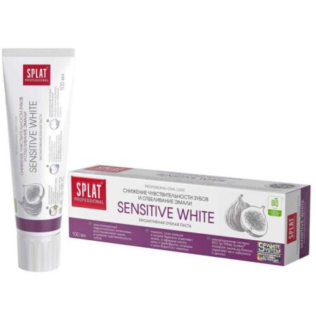 Зубная паста SPLAT® Professional SENSITIVE WHITE для чувствительных зубов, 100 мл