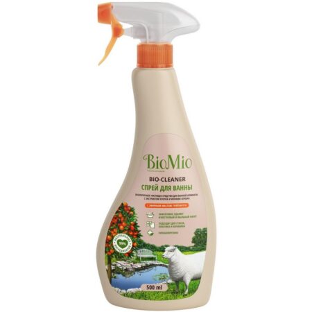 Эко спрей для ванной BioMio® BIO-CLEANER, с эфирным маслом грейпфрута, 500 мл