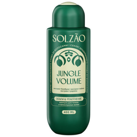 Solzao Шампунь для волос Объем от корней и уплотнение. 400 мл