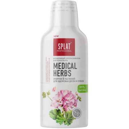 Антибактериальный ополаскиватель для полости рта SPLAT MEDICAL HERBS