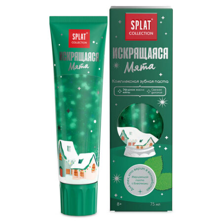 Зубная паста SPLAT Collection Искрящаяся мята, 75 мл
