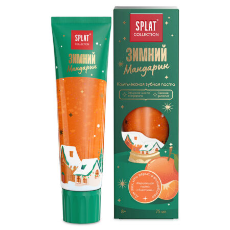 Зубная паста SPLAT Collection Зимний мандарин, 75 мл