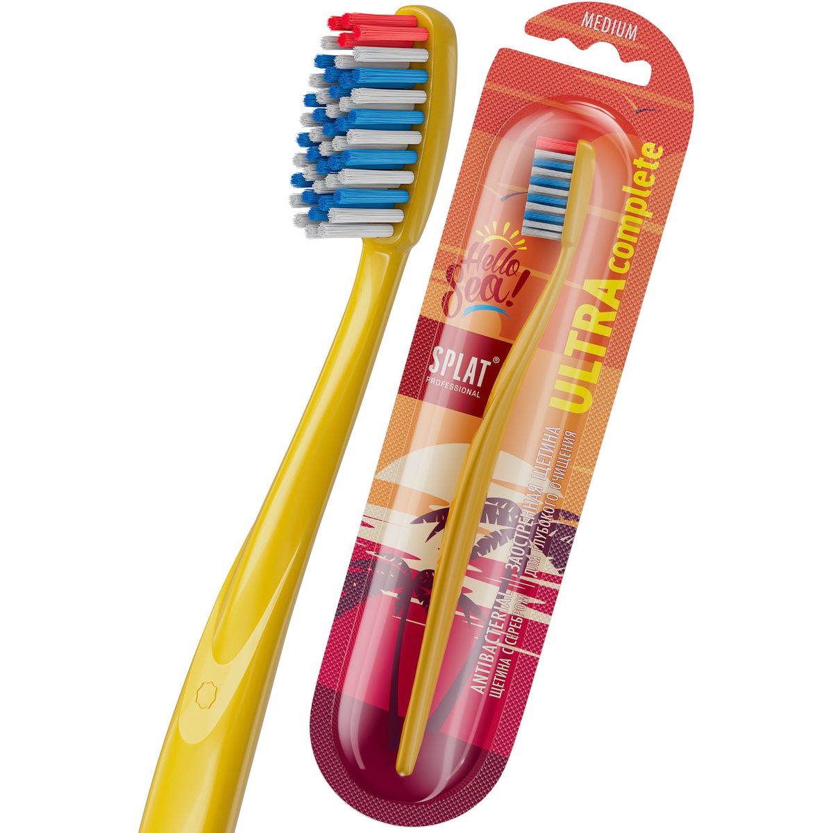 Splat з/щетка ultra complete средняя. Unilever. Ortho 6580. зубная щетка "regal" набор 5 шт, шт. зубная щетка с нано щетинками.